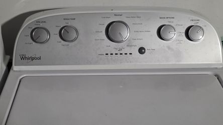 Whirlpool Top Load Washing Machine and GE Dryer