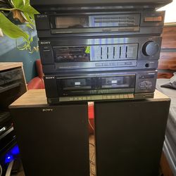 sony stereo system