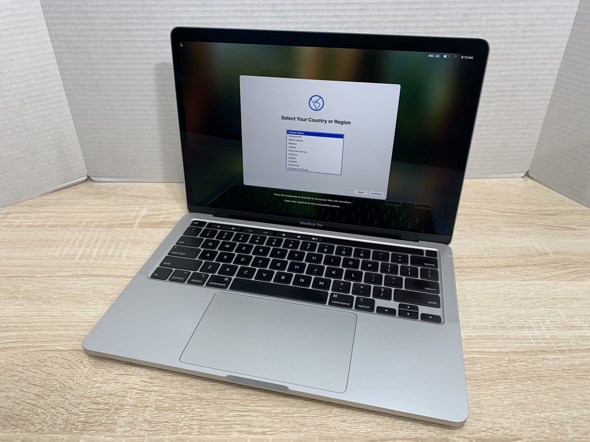 $350, 2020 MacBook Pro 13", i5 Processor/8GB RAM/256GB SSD, $1381 original retail