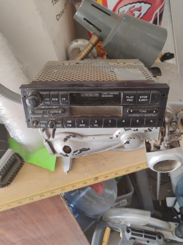 Mazda Cassette Radio Original Come Out On 1998 Mazda 262