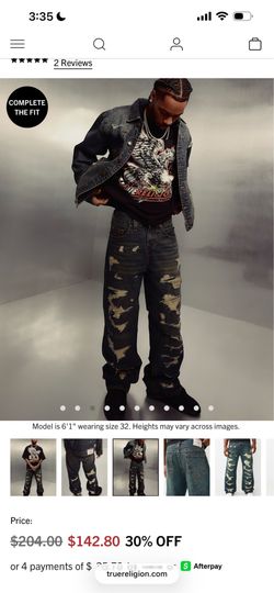 MENS TRUE RELIGION JEANS