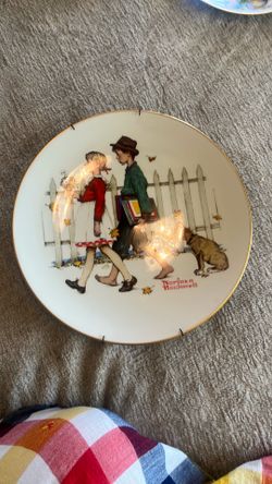 Norman Rockwell collectors plates
