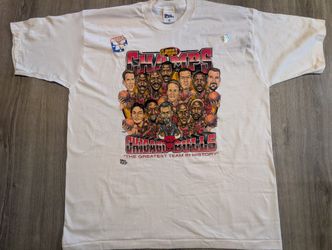 Vintage 1997 Caricature Bulls T Shirt