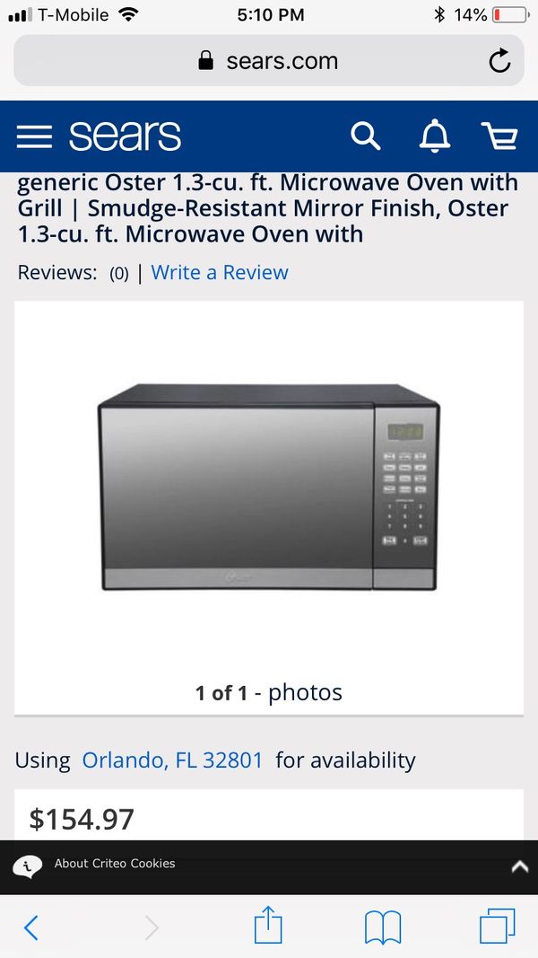 Oster Microwave Oven With Built In Grill For Orlando Fl 55sold