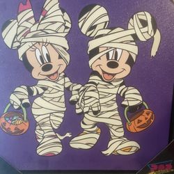 Minnie & Mickey Frame Canvas