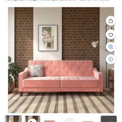 NEW Pink Futon 
