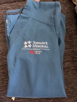 torrance memorial scrubs blue