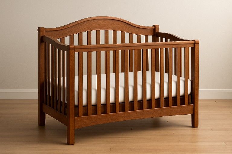 Brown Crib $60