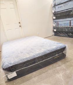 COLCHÓN QUEEN SIZE SERTA 14.5" DE GRUESO, NUEVO
