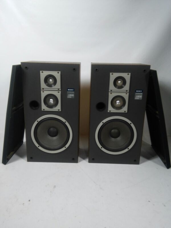 PAIR OF SONY SS-U600 3-WAY SPEAKERS