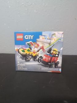 Lego Pizza Vs. Fire Truck 60458