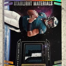 Black Gold Jalen Hurts 01/10 First on Print Patch