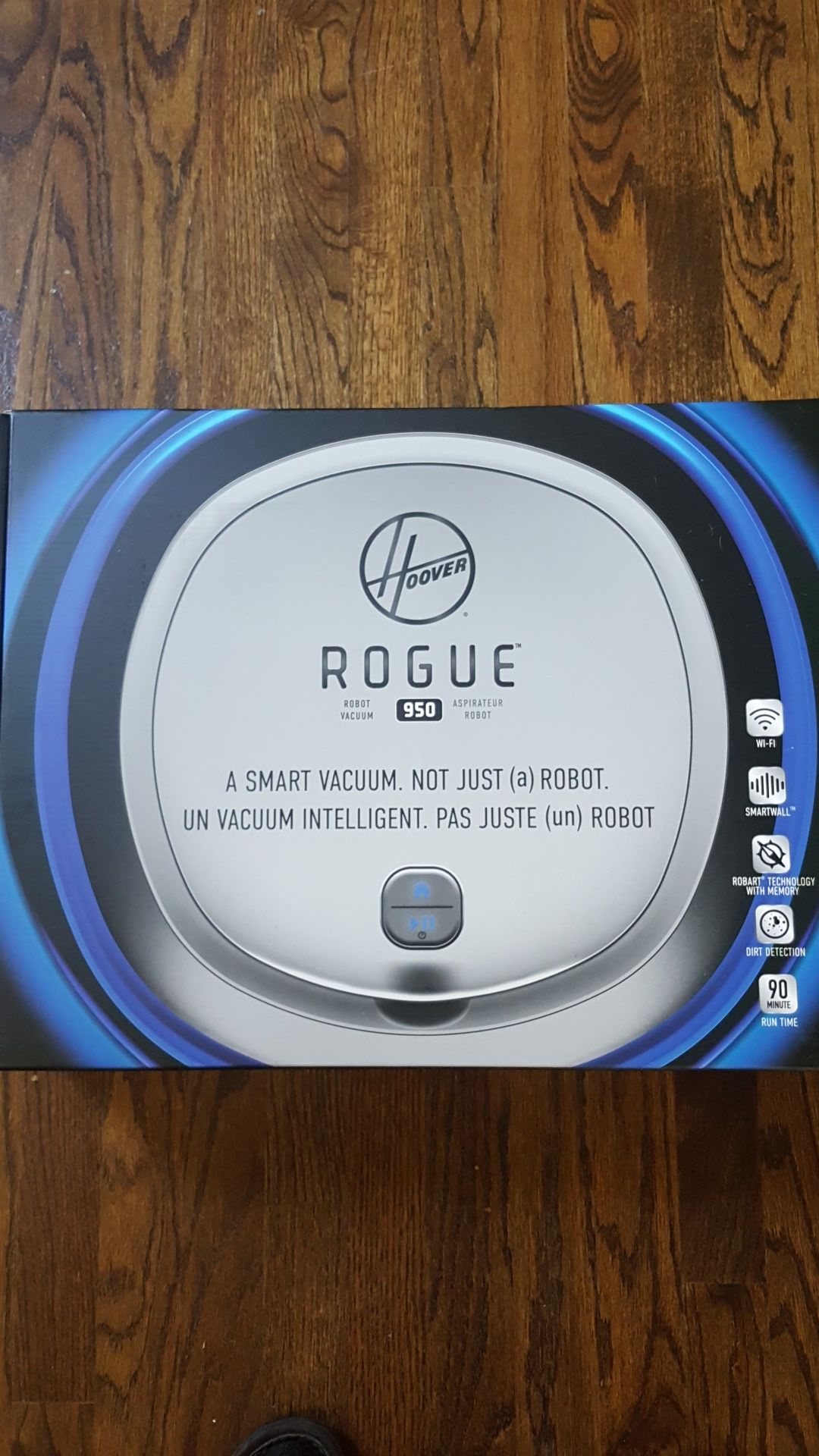 Hoover Rogue 950 Smart Robot Vacuum