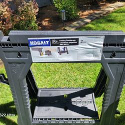 Kobalt 2-pack 32 Inch Folding Sawhorses