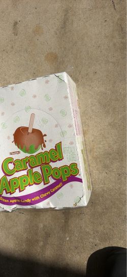 brand new Tootsie Caramel Apple Pops Bulk Box