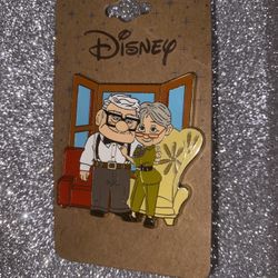 Up Ellie And Carl Chairs Disney Pin 