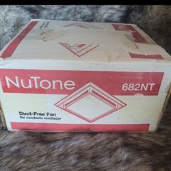 Nutone 682NT Duct Free Bathroom Fan NEW 