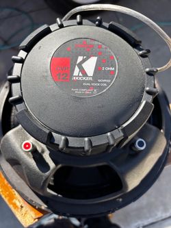 12” kickers subwoofers