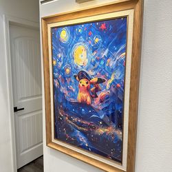 Pokemon Pikachu Wall Art Large PRICE FIRM