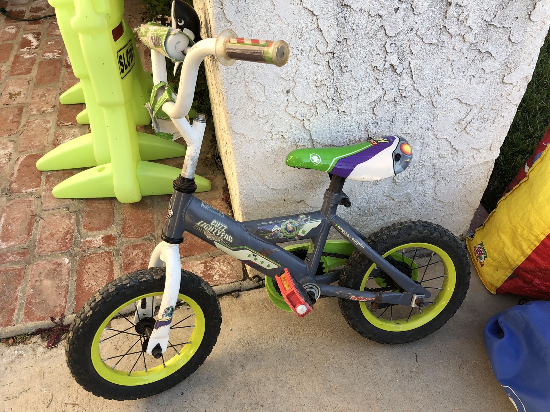 Buzz light year kids bike