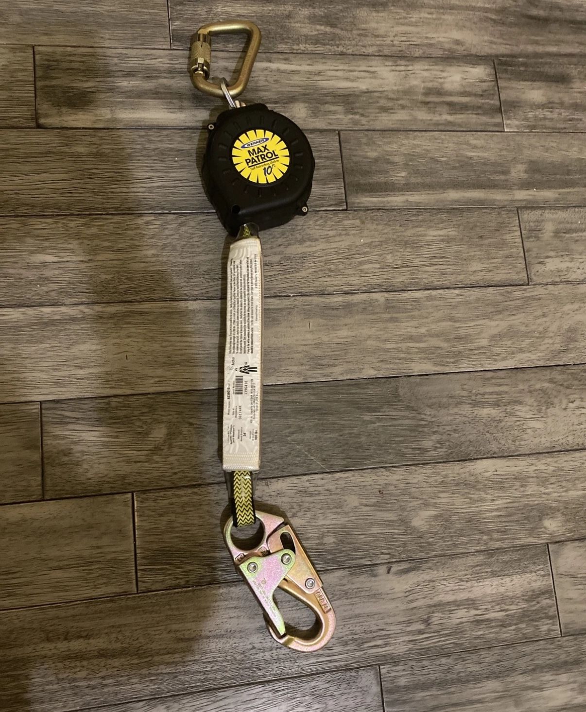 Werner Max Patrol 10 ft. Self-Retracting Lifeline (SRL) – Fall Protection