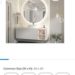 LED Bathroom Mirror Brand New In Box $150
