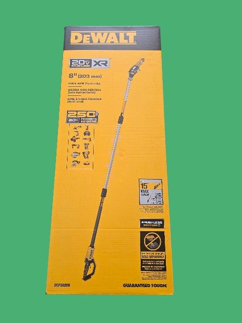 Dewalt 20v 8 in Pole Saw (Tool Only) 