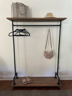 Decorative rolling rack