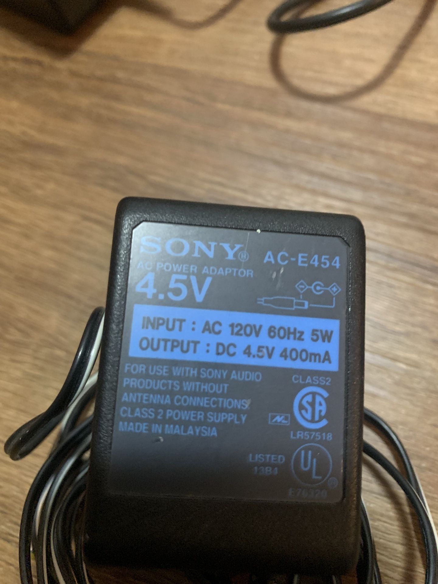 SONY AC Power Adapter