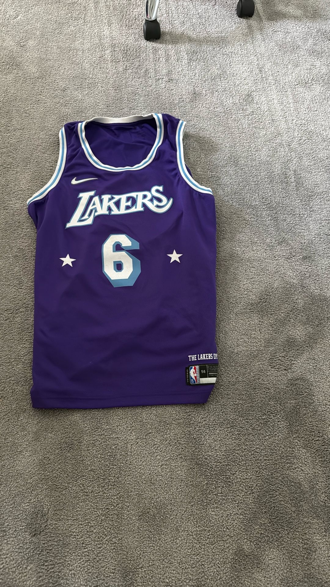 Lebron James City Edition Lakers Jersey