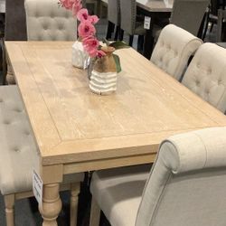 6 Piece Dining Table 
