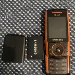 Samsung SGH-A737 Slide Phone Orange Unlocked