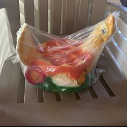 Ceramic Chicken Egg Holder 