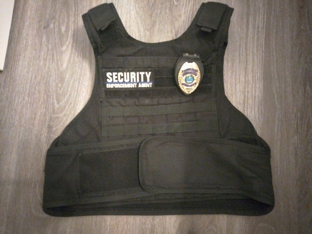 Security Vest (no Plates)