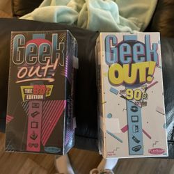 Geek Out 80s And 90s Trivia Board Game