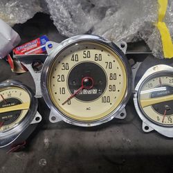 1(contact info removed) 1(contact info removed) Chevy Truck or car 3pc Gauge Cluster 