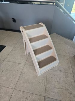Folding Pet Stairs with Non-Slip Steps