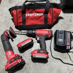 Craftsman V20 Cordless and Drill