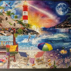 Buffalo Day N Night Lifes A Beach puzzle