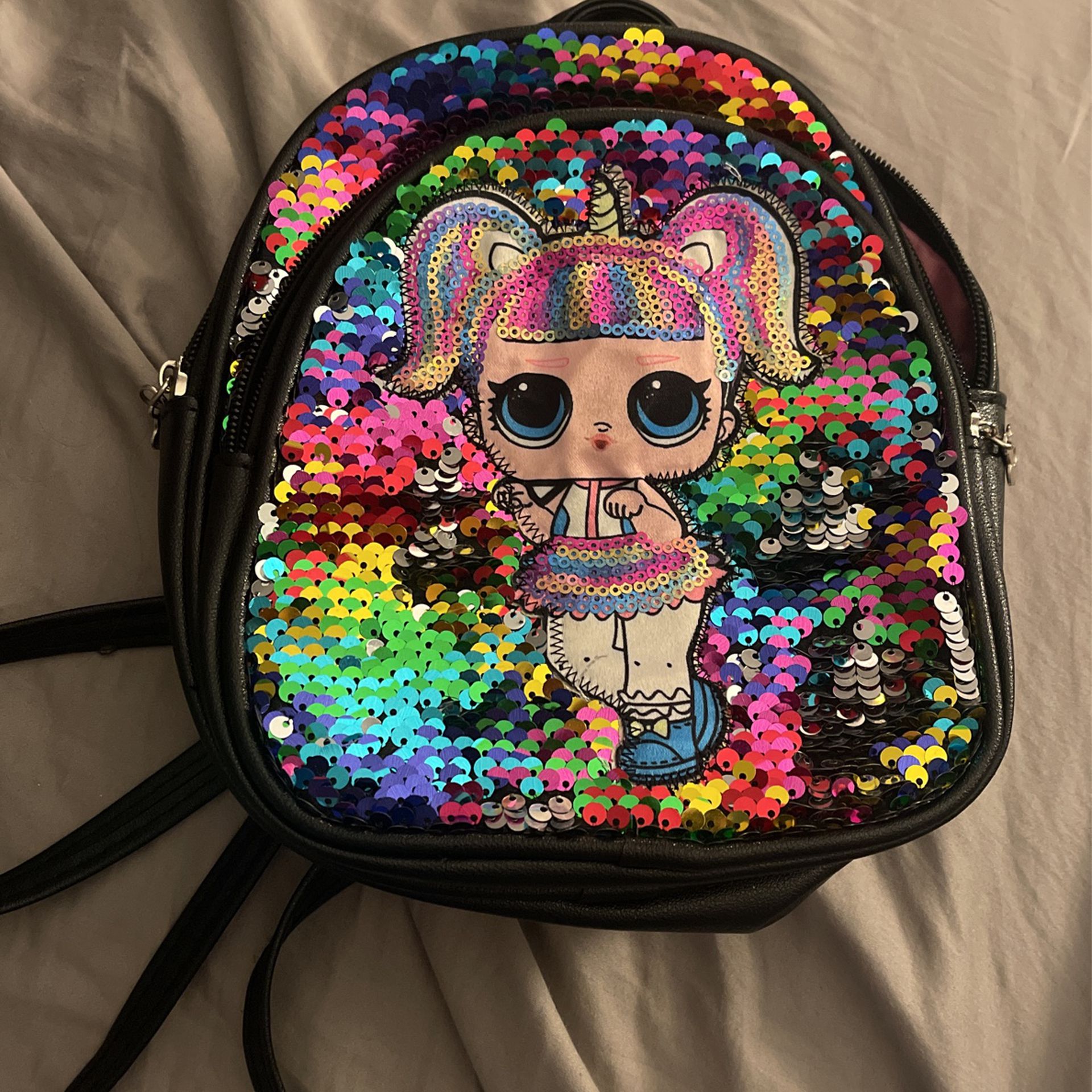 Lol Doll Mini Sequins Backpack