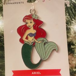 Hallmark Disney Princess The Little Mermaid Ariel Metal Christmas Holiday Ornament 