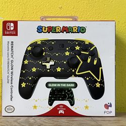PDP Rematch Glow Super Mario Wireless Controller for Nintendo Switch (BRAND NEW)