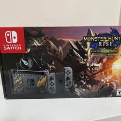 NEW Nintendo Switch Monster Hunter Rise Edition
