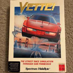 PC edition of Vette! (1989) by Spectrum HoloByte