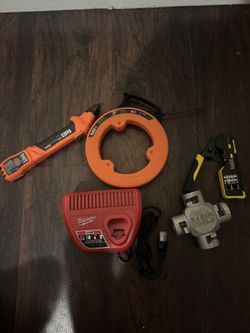 Klein Tools And Milwaukee Charger 