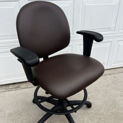 Brand New. Drafting chair. Sable (brown) color. Retails Over $$539. 