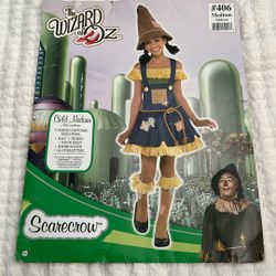 The Wizard Of Oz Scarecrow Costume Child 8-10 Years