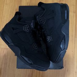 Jordan 4 Black Cats Size 8.5 Used 
