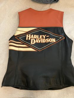 Genuine Harley, Davidson, Female, Leather Vest