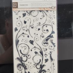 Basic Grey Transfers Rub-on BNIP